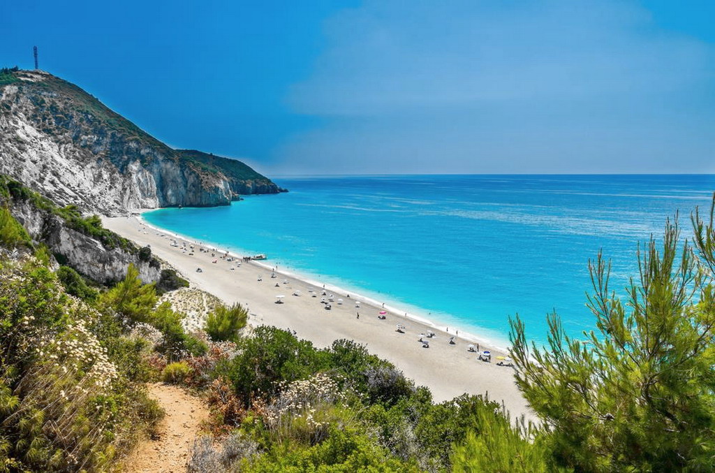  Milos plaža Lefkada 